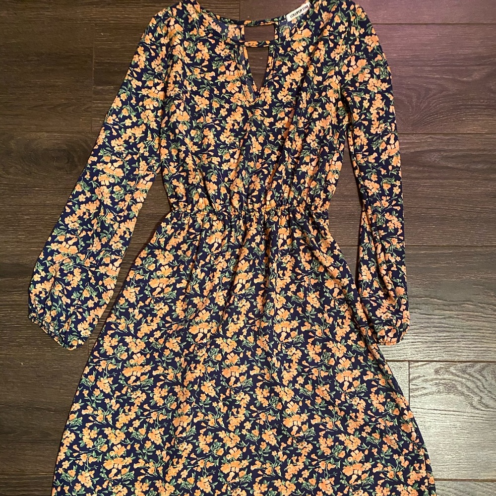 Floral midi dress